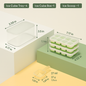 Stackable Silicone Ice Cube Trays with Storage Box