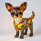 Stained Glass Dog Accent Lamp – Chihuahua