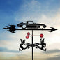 Stainless Steel Garden Weather Vane – Sports car