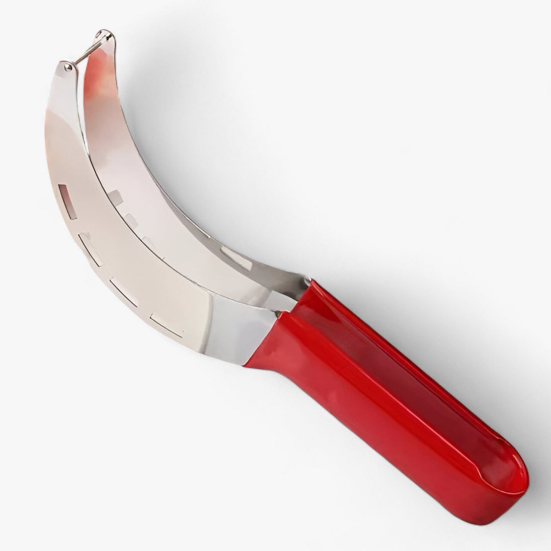 Stainless Steel Melon Slicer in Red