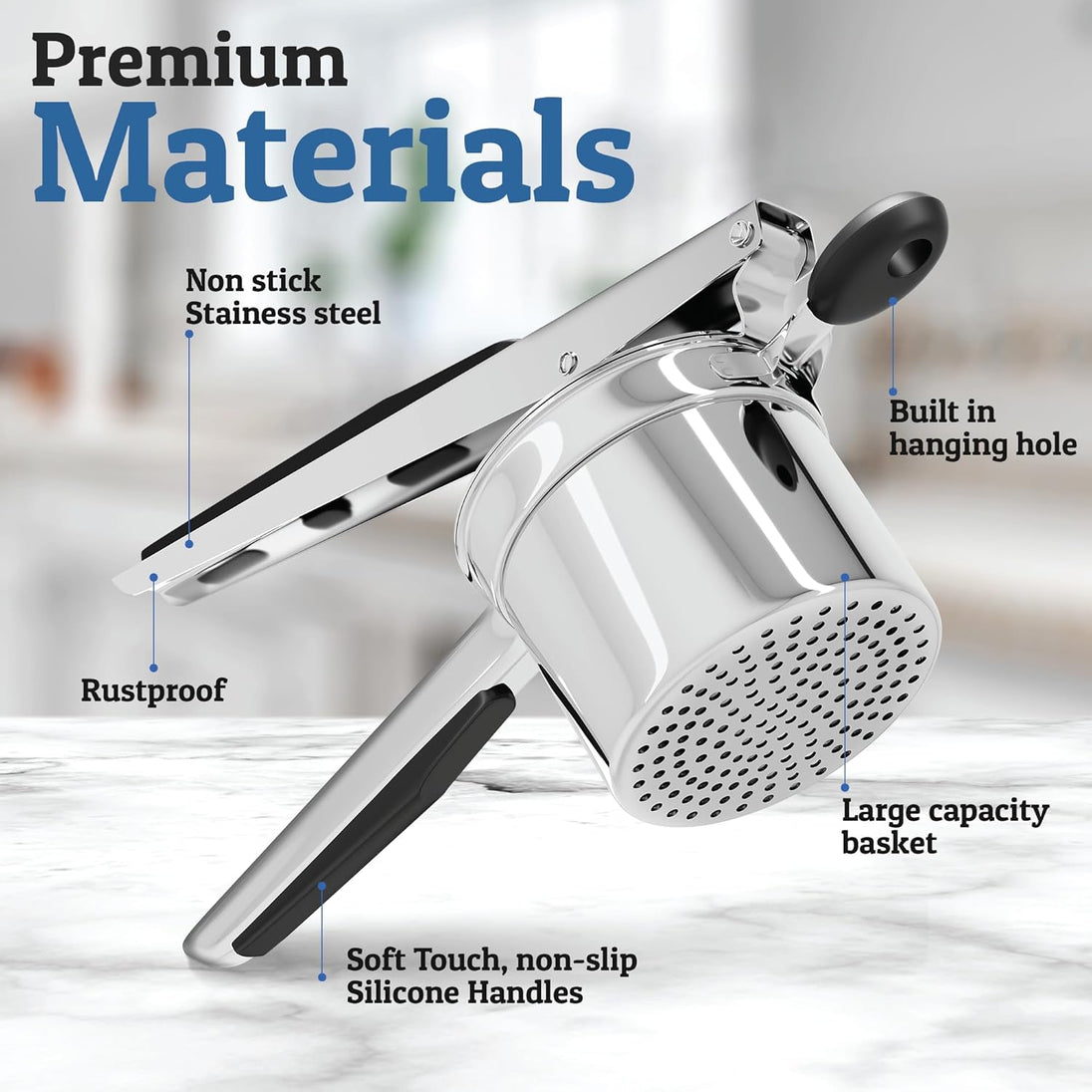Stainless Steel Potato Masher