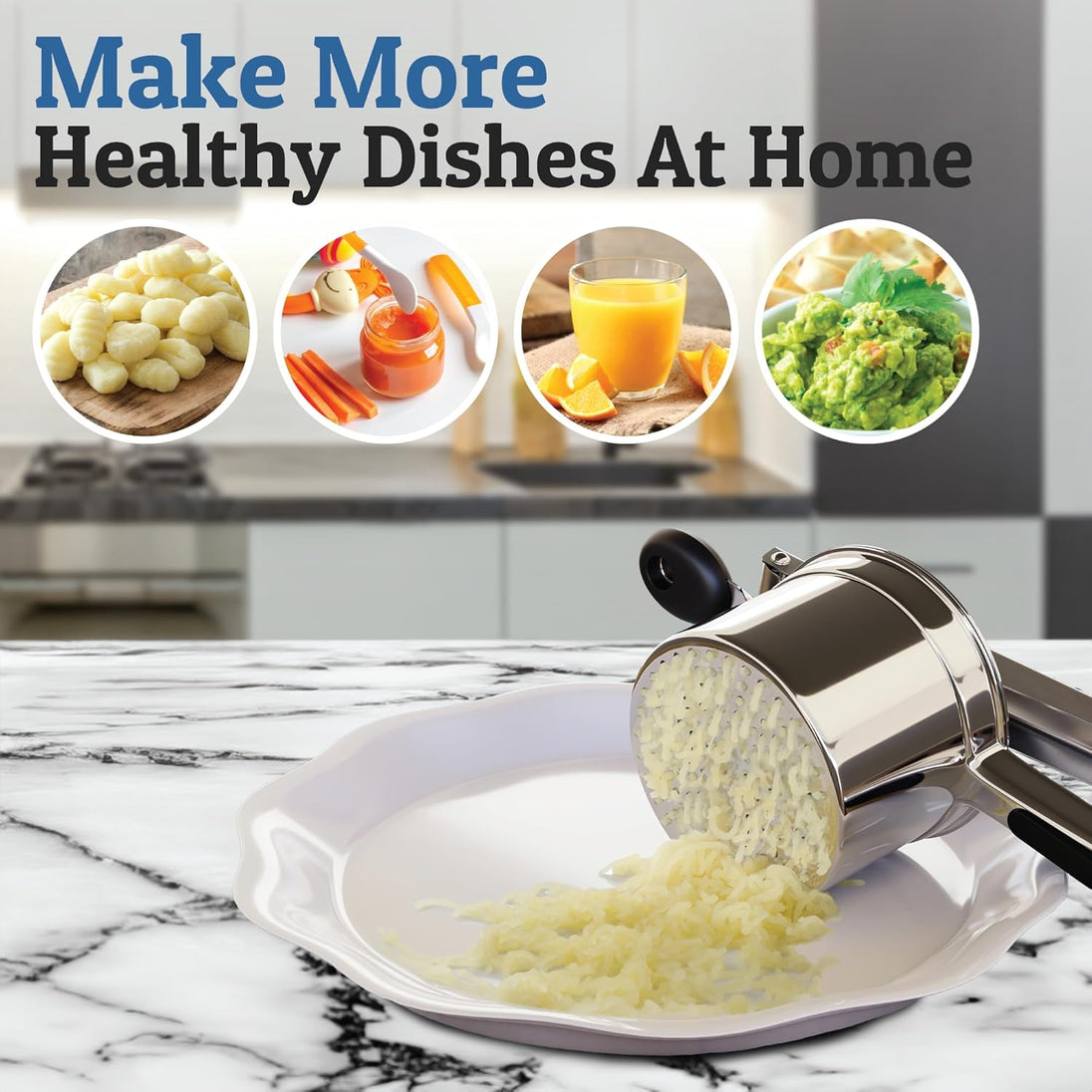 Stainless Steel Potato Masher