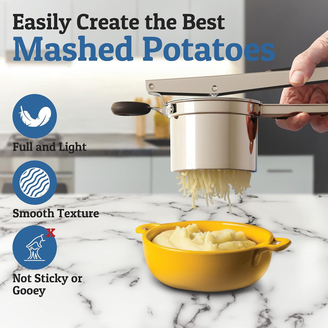 Stainless Steel Potato Masher