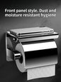 Stainless Steel Toilet Roll Holder with Shelf