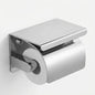 Stainless Steel Toilet Roll Holder with Shelf