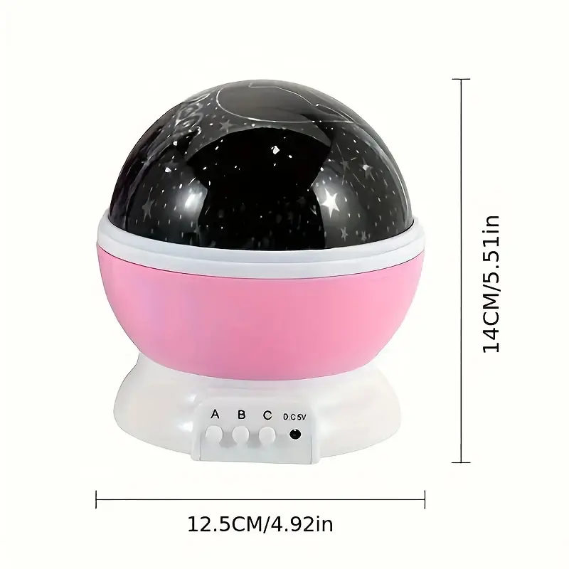 Star Projector Night Light in blue