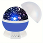 Star Projector Night Light in blue