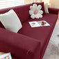Stretch Sofa Cover with Non-Slip Strips in Bordeaux