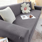 Stretch Sofa Cover with Non-Slip Strips in Dark Grey