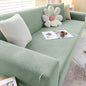 Stretch Sofa Cover with Non-Slip Strips in Green