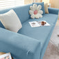 Stretch Sofa Cover with Non-Slip Strips in Lake Blue