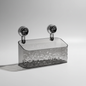 Suction Cup Wall Organiser in Grey