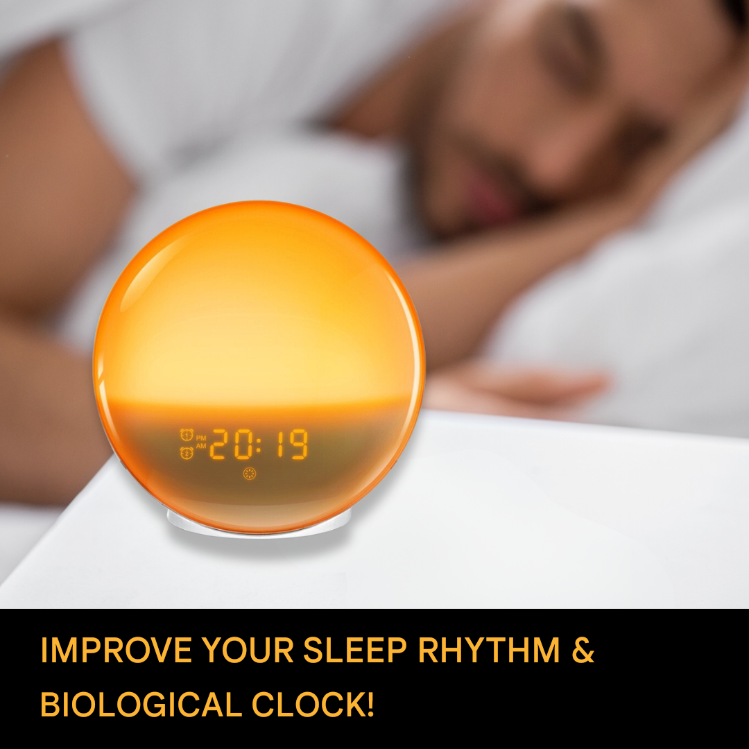 Sunrise Alarm Clock with Wake-Up Light