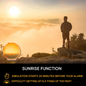 Sunrise Alarm Clock with Wake-Up Light