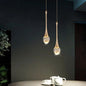 Teardrop Glass LED Pendant Light