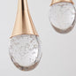 Teardrop Glass LED Pendant Light