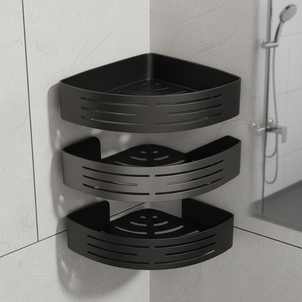 Three-Tier Corner Shower Caddy