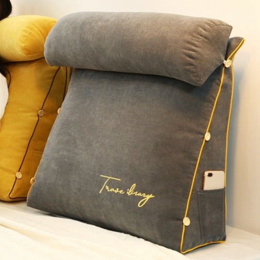 Triangular Memory Foam Back Support Cushion