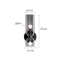 Tubular Glass Wall Lamp – detail view