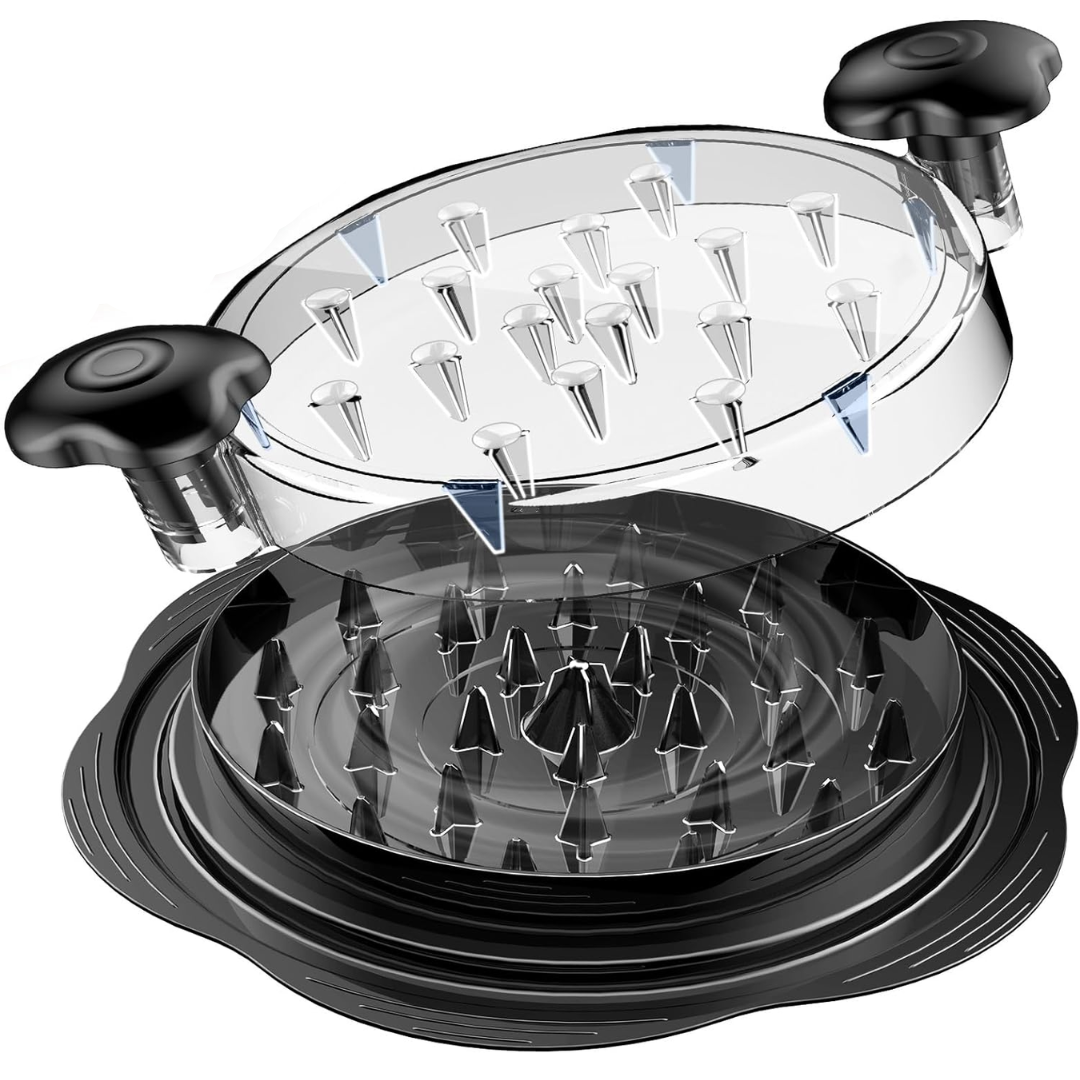 Twist Meat Shredder Tool in Black