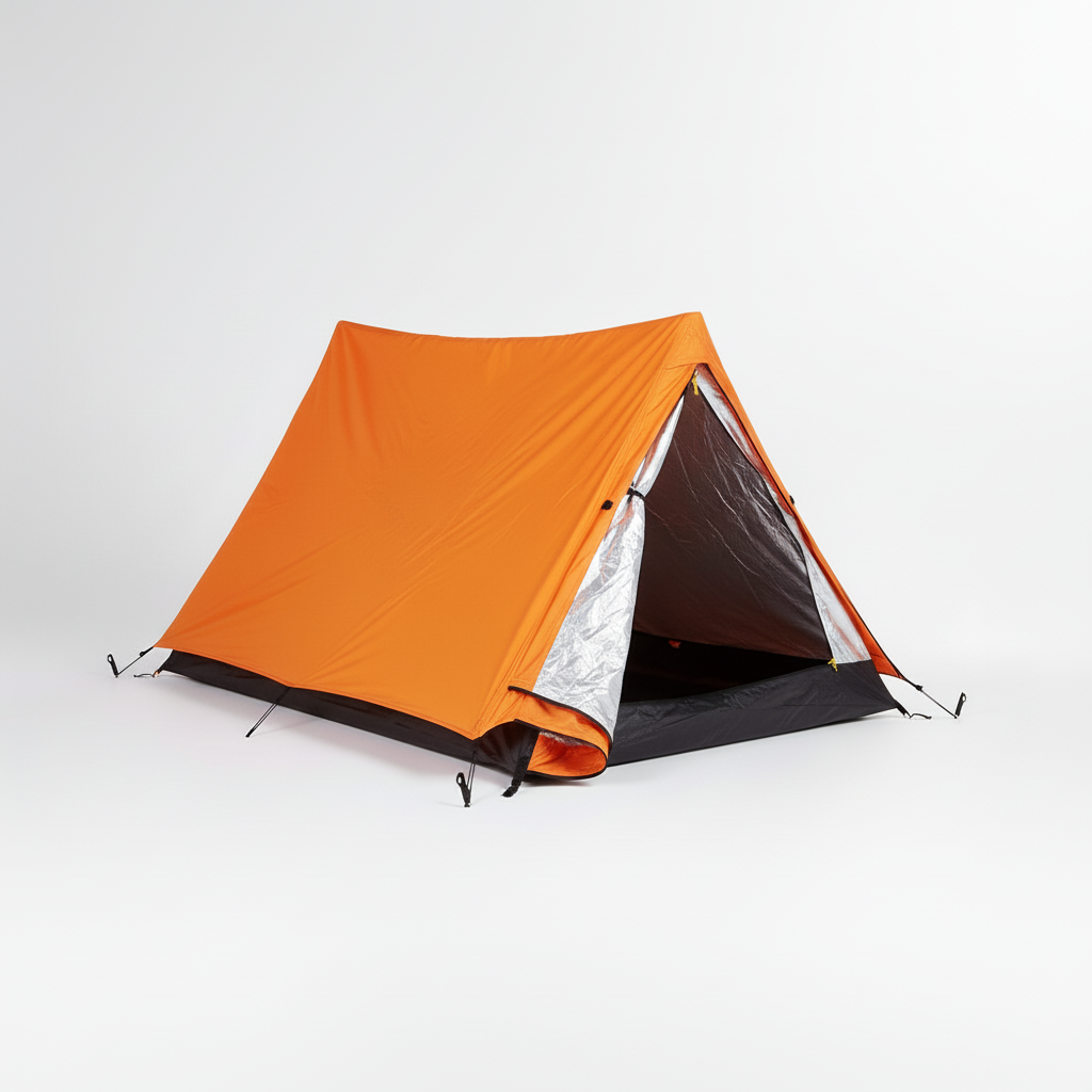 Two-Person Emergency Survival Shelter in Orange