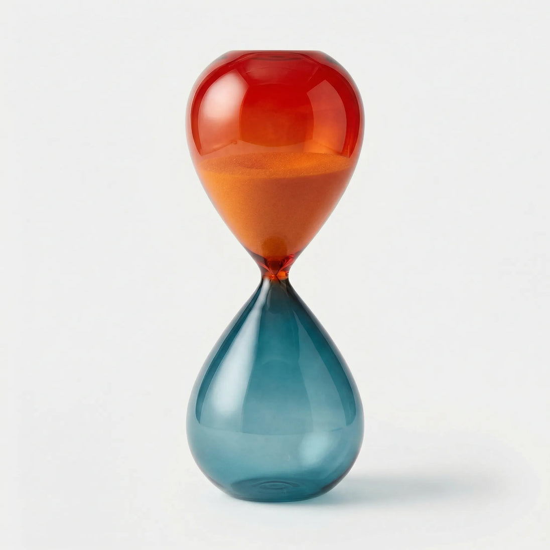 Two-Tone Decorative Hourglass