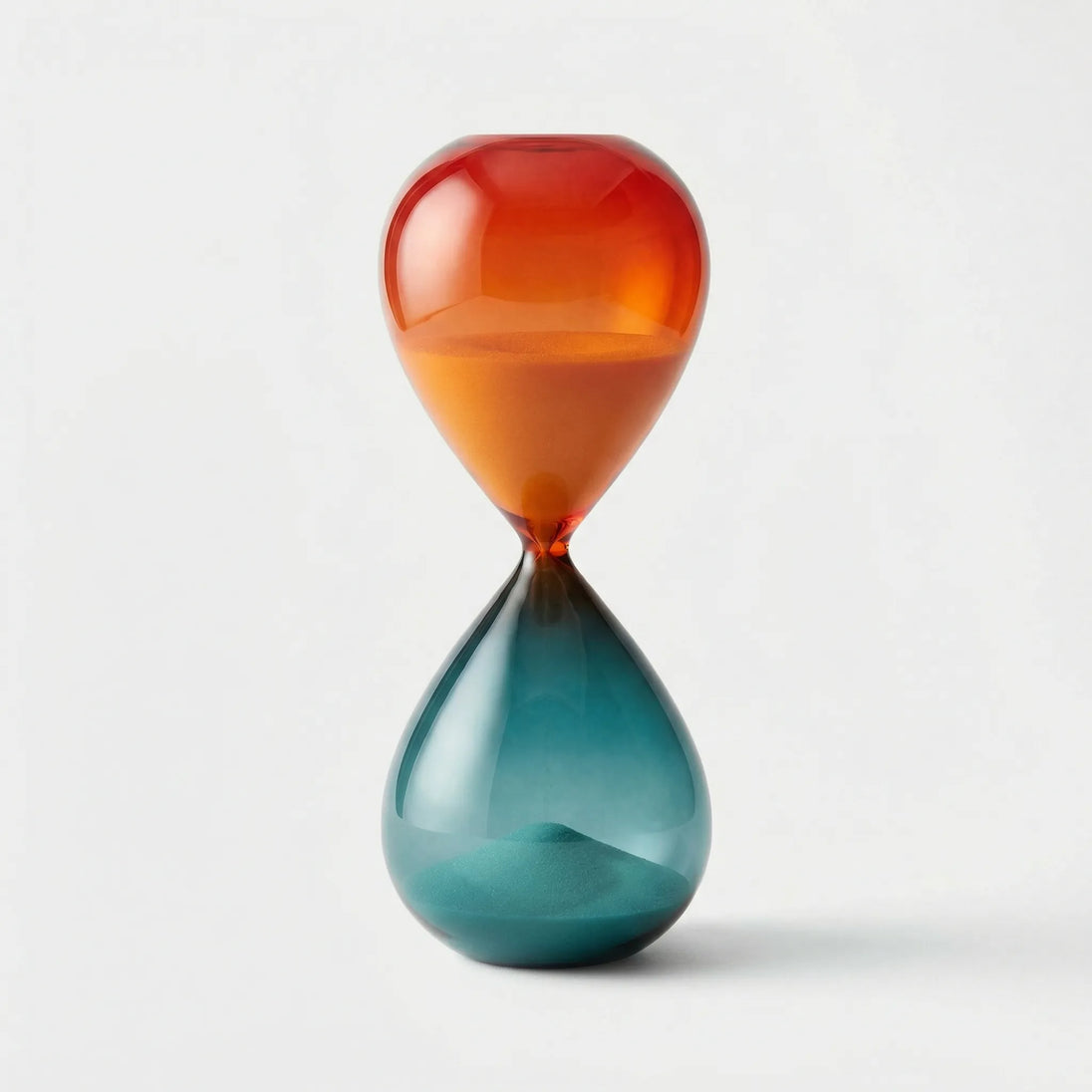 Two-Tone Decorative Hourglass