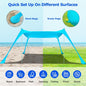 UPF50+ Family Beach Shade with Sand Anchors