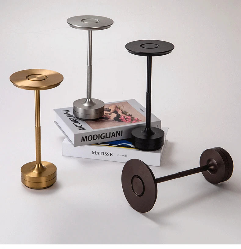 Rechargeable Aluminium Table Lamp