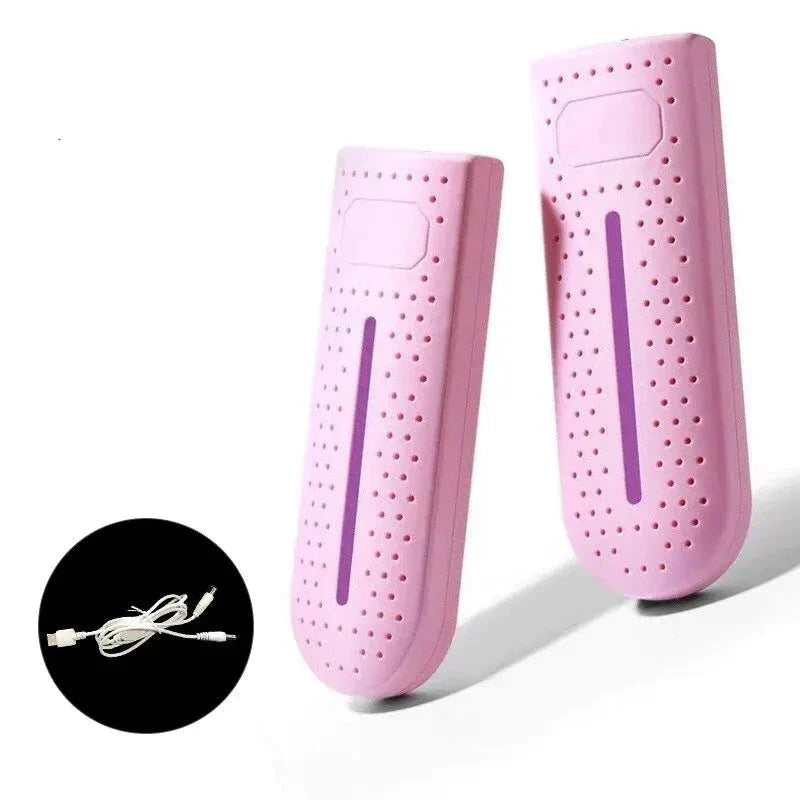 USB UV Shoe Dryer and Deodoriser in Pink