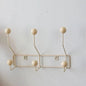 Vintage Metal Coat Hook Rack
