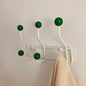 Vintage Metal Coat Hook Rack
