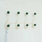 Vintage Metal Coat Hook Rack