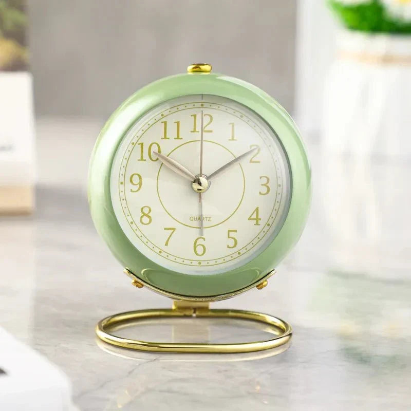 Vintage Style Alarm Clock with Night Light