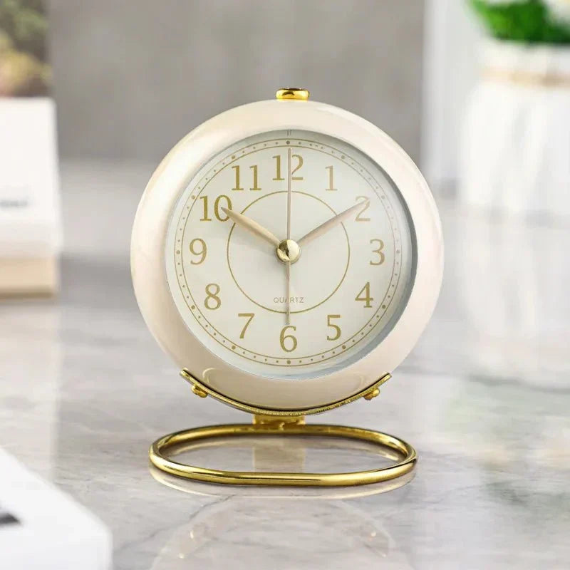 Vintage Style Alarm Clock with Night Light
