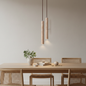 Wabi-Sabi Travertine-Look LED Pendant Light