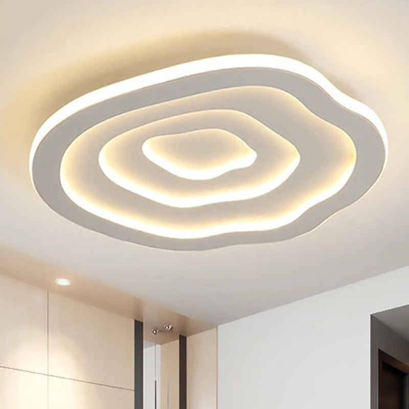Water Ripple LED Ceiling Light – close-up