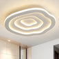 Water Ripple LED Ceiling Light – close-up