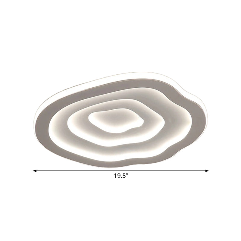 Water Ripple LED Ceiling Light – alternative angle