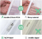 Wedding Dress Garment Bag with Shoe Pockets