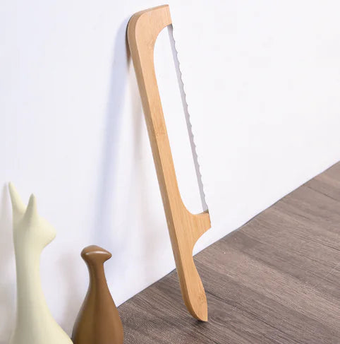 Wooden Handle Bread Knife