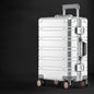 Aluminium-Magnesium Spinner Suitcase in Silver