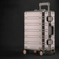 Aluminium-Magnesium Spinner Suitcase in Titanium Gold